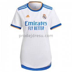 Real Madrid Dresy Fotbal Žena Domácí 2021-2022 Krátký Rukáv