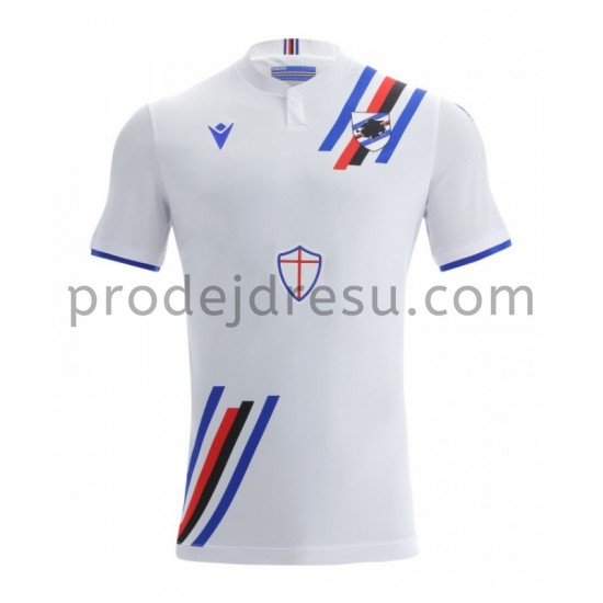 Sampdoria Dresy Fotbal Venkovní 2021-2022 Krátký Rukáv