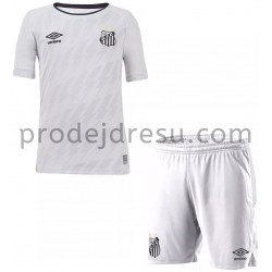 Santos FC Dresy Fotbal Dětský Domácí 2021-2022 Krátký Rukáv