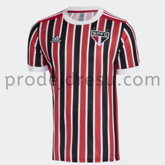 São Paulo Dresy Fotbal Venkovní 2021-2022 Krátký Rukáv