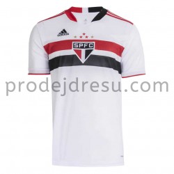 São Paulo Dresy Fotbal Domácí 2021-2022 Krátký Rukáv