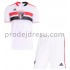 São Paulo Dresy Fotbal Dětský Domácí 2021-2022 Krátký Rukáv