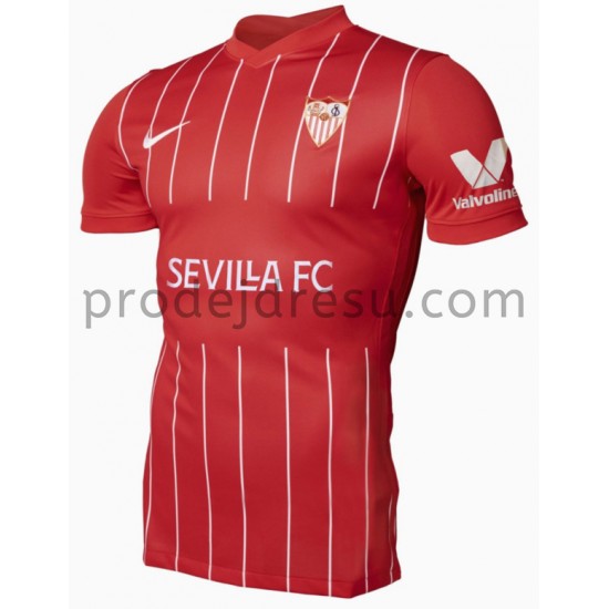 Sevilla FC Dresy Fotbal Venkovní 2021-2022 Krátký Rukáv