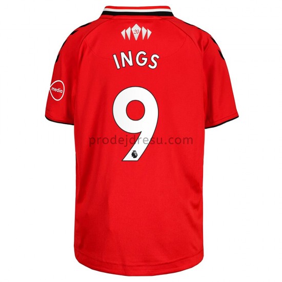 Southampton Dresy Fotbal Danny Ings 9 Domácí 2021-2022 Krátký Rukáv