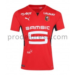 Stade Rennais Dresy Fotbal Domácí 2021-2022 Krátký Rukáv