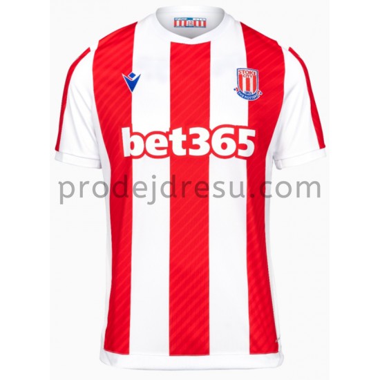 Stoke City Dresy Fotbal Domácí 2021-2022 Krátký Rukáv
