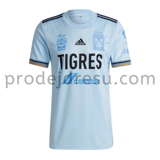 Tigres UANL Dresy Fotbal Venkovní 2021-2022 Krátký Rukáv