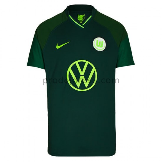 VFL Wolfsburg Dresy Fotbal Venkovní 2021-2022 Krátký Rukáv