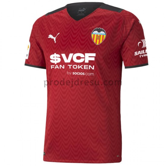 Valencia CF Dresy Fotbal Venkovní 2021-2022 Krátký Rukáv