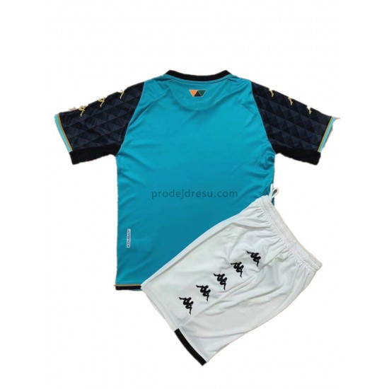 Venezia Dresy Fotbal Dětský Alternativní 2021-2022 Krátký Rukáv