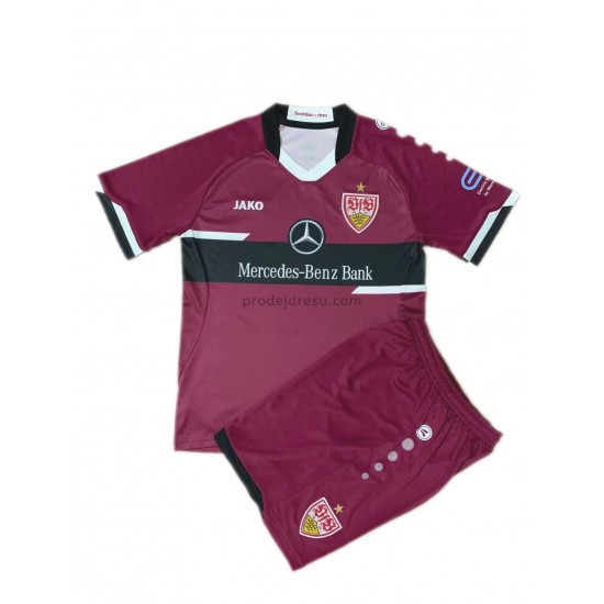 VfB Stuttgart Dresy Fotbal Brankářské Dětský Domácí 2021-2022 Krátký Rukáv