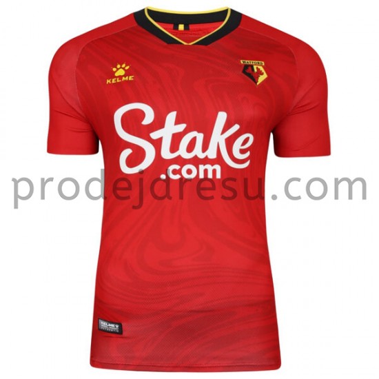 Watford Dresy Fotbal Venkovní 2021-2022 Krátký Rukáv