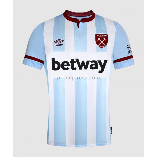 West Ham United Dresy Fotbal Venkovní 2021-2022 Krátký Rukáv