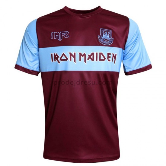 West Ham United Dresy Fotbal Iron Maiden Domácí Krátký Rukáv