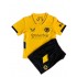 Wolverhampton Wanderers Dresy Fotbal Dětský Domácí 2021-2022 Krátký Rukáv