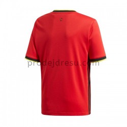 Belgie Dresy Fotbal Domácí ME 2020 Krátký Rukáv