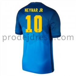 Brazílie Dresy Fotbal Neymar JR 10 Venkovní 2020-2021 Krátký Rukáv