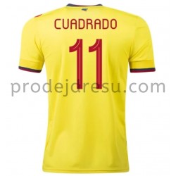 Kolumbie Dresy Fotbal Cuadrado 11 Domácí 2020-2021 Krátký Rukáv