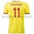 Kolumbie Dresy Fotbal Cuadrado 11 Domácí 2020-2021 Krátký Rukáv