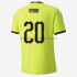 Česko Dresy Fotbal Matej Vydra 20 Venkovní ME 2020 Krátký Rukáv