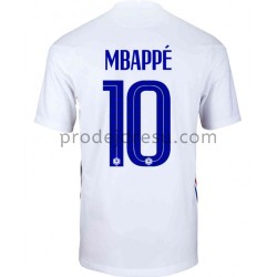 Francie Dresy Fotbal Kylian Mbappé 10 Venkovní ME 2020 Krátký Rukáv
