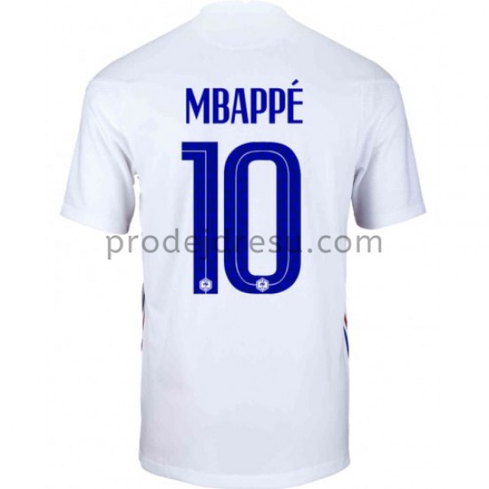 Francie Dresy Fotbal Kylian Mbappé 10 Venkovní ME 2020 Krátký Rukáv
