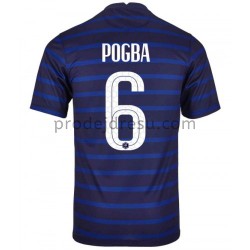 Francie Dresy Fotbal Paul Pogba 6 Domácí ME 2020 Krátký Rukáv