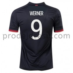 Německo Dresy Fotbal Werner 9 Venkovní ME 2020 Krátký Rukáv