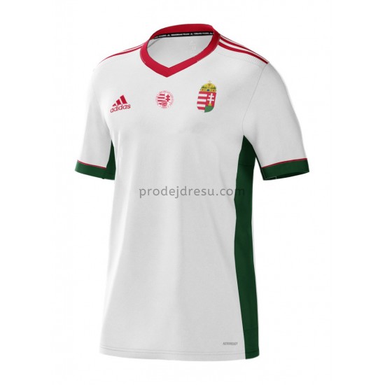 Maďarsko Dresy Fotbal Venkovní ME 2020 Krátký Rukáv