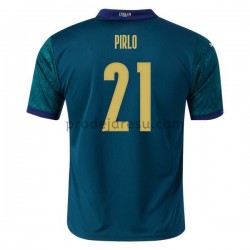 Itálie Dresy Fotbal Andrea Pirlo 21 Alternativní ME 2020 Krátký Rukáv