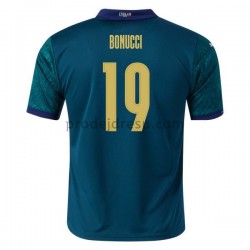 Itálie Dresy Fotbal Leonardo Bonucci 19 Alternativní ME 2020 Krátký Rukáv
