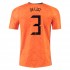 Nizozemsko Dresy Fotbal MATTHIJS DE LIGT 3 Domácí ME 2020 Krátký Rukáv