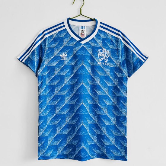 Nizozemsko Dresy Fotbal Retro Venkovní 1988 Krátký Rukáv