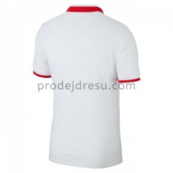 Polsko Dresy Fotbal Domácí ME 2020 Krátký Rukáv