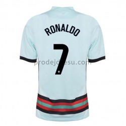 Portugalsko Dresy Fotbal Cristiano Ronaldo 7 Venkovní ME 2020 Krátký Rukáv