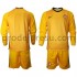 Portugalsko Dresy Fotbal Brankářské Dětský Venkovní ME 2020 Dlouhý Rukáv