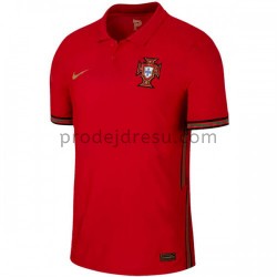 Portugalsko Dresy Fotbal Domácí ME 2020 Krátký Rukáv