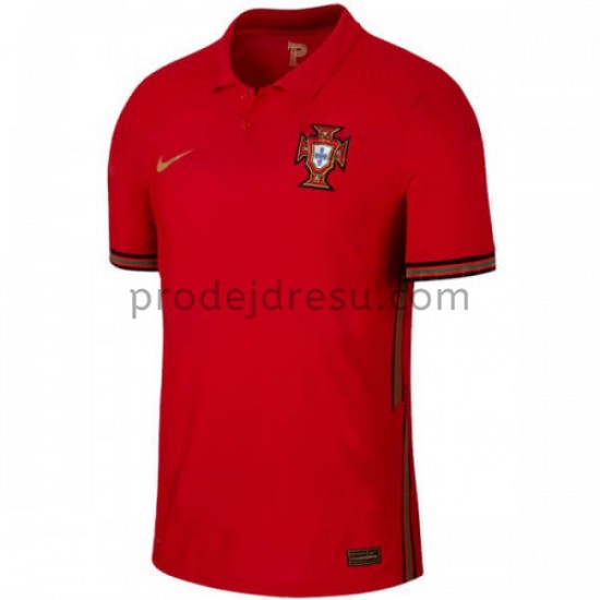 Portugalsko Dresy Fotbal Domácí ME 2020 Krátký Rukáv