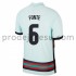 Portugalsko Dresy Fotbal Jose Fonte 6 Venkovní ME 2020 Krátký Rukáv