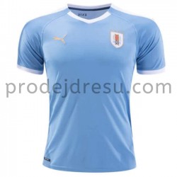 Uruguay Dresy Fotbal Domácí 2021-2022 Krátký Rukáv