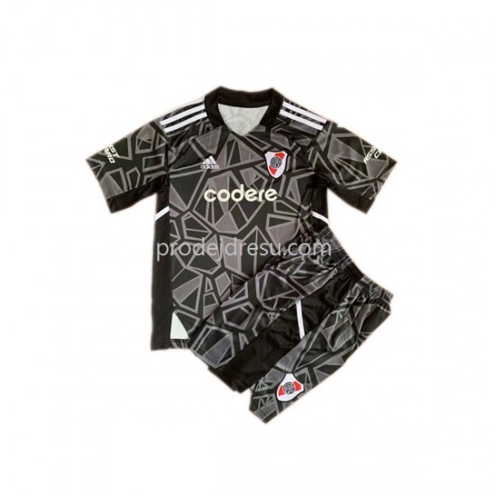 CA River Plate Dresy Fotbal Brankářské Dětský Domácí 2023 Krátký rukáv