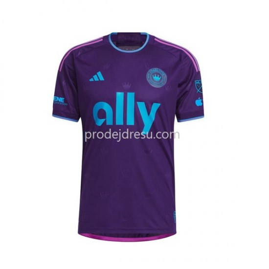 Charlotte FC Dresy Fotbal Muž Venkovní 2023-2024 Krátký rukáv