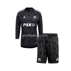 Dresy Fotbal Dinamo Zagreb Brankářské Dětský Domácí 2022-2023 Dlouhý rukáv