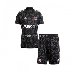 Dresy Fotbal Dinamo Zagreb Brankářské Dětský Domácí 2022-2023 Krátký rukáv