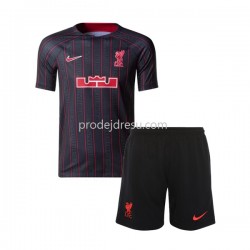 Liverpool Dresy Fotbal x LeBron James Dětský Domácí 2022-2023 Krátký rukáv