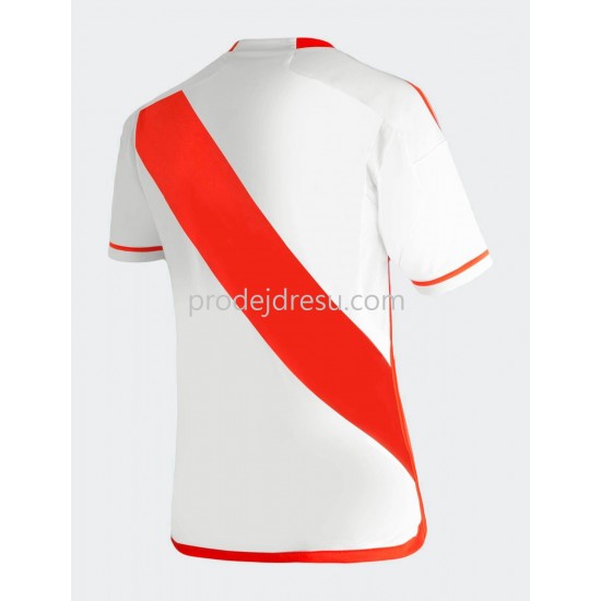 Peru Dresy Fotbal Muž Domácí 2023 Krátký rukáv