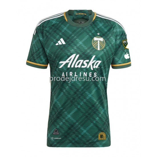 Portland Timbers Dresy Fotbal Muž Domácí 2023-2024 Krátký rukáv