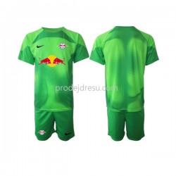 RB Leipzig Dresy Fotbal Brankářské Dětský Venkovní 2022-2023 Krátký rukáv