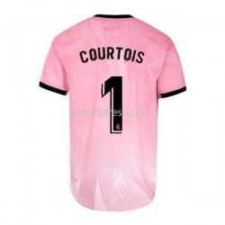 Real Madrid Dresy Fotbal Thibaut Courtois 1 Brankářské Muž Čtvrtý 2021-2022 Krátký rukáv