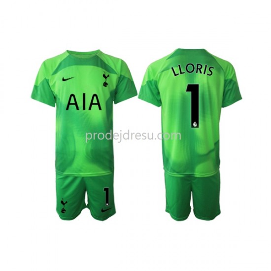 Tottenham Hotspur Dresy Fotbal Hugo Lloris 1 Brankářské Dětský Venkovní 2022-2023 Krátký rukáv